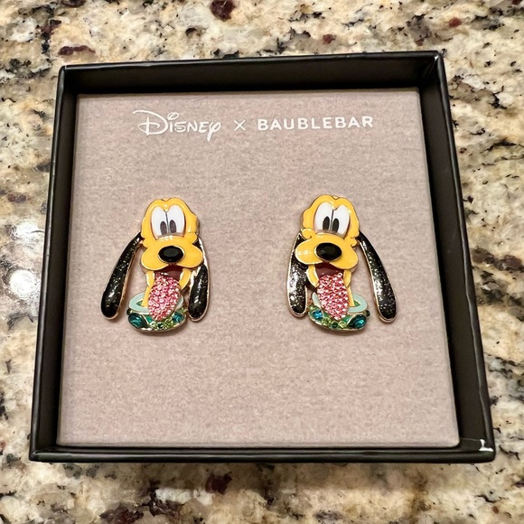 DISNEY X BAUBLEBAR PLUTO EARRINGS - Picture 1 of 6